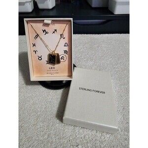 Sterling Forever Zodiac Tag Necklace Leo